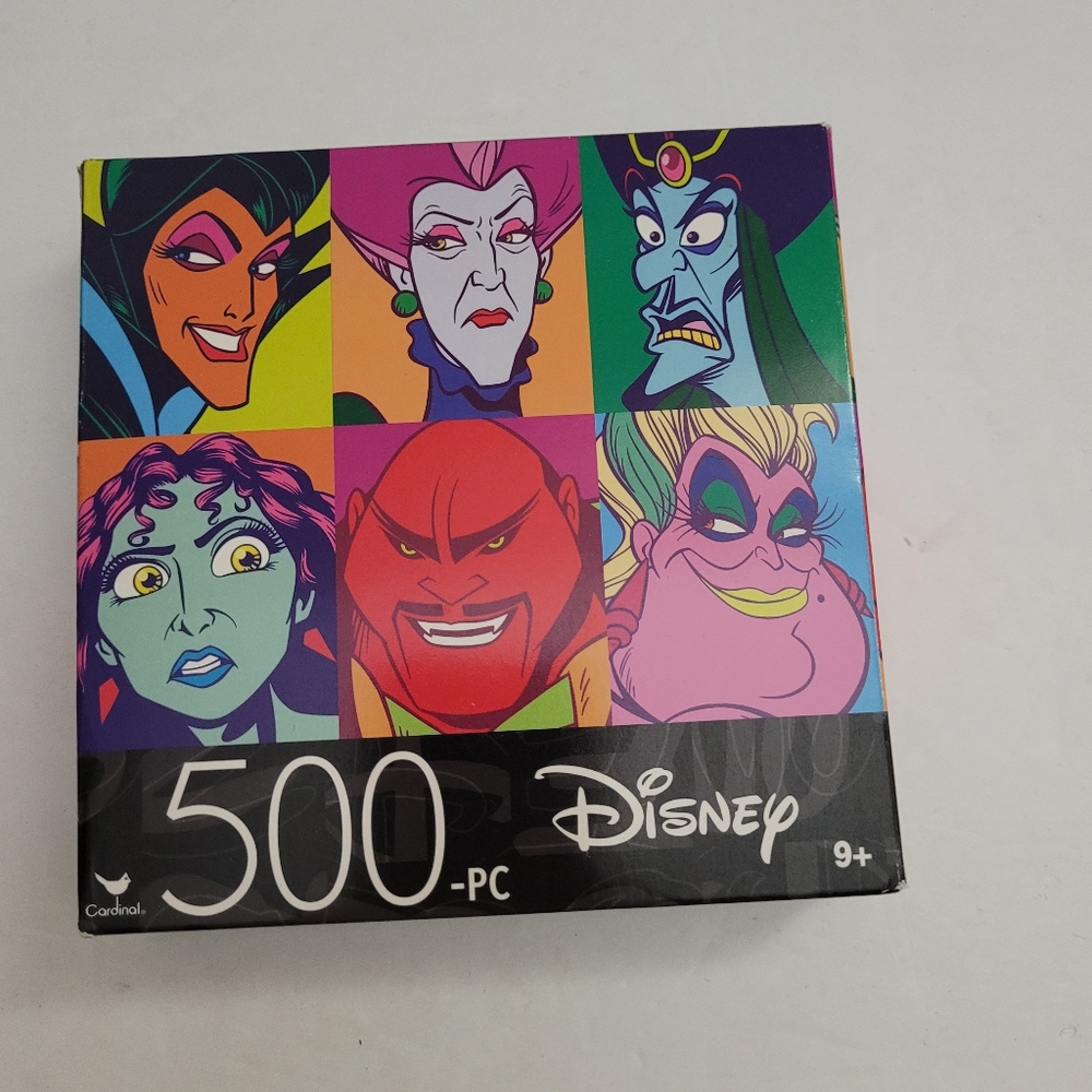 Disney Villains 500-piece jigsaw puzzle.  310